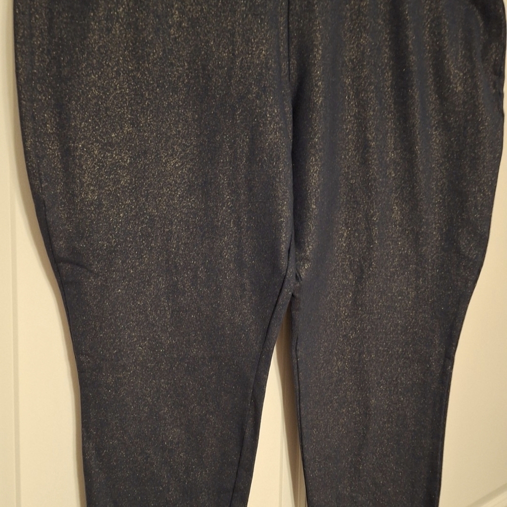 Torrid Navy Sparkle Leggings